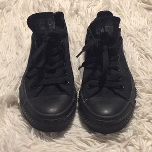 Converse All Star All Black Shoes Size 7 Women’s